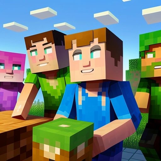 Minecraft development team working on the update