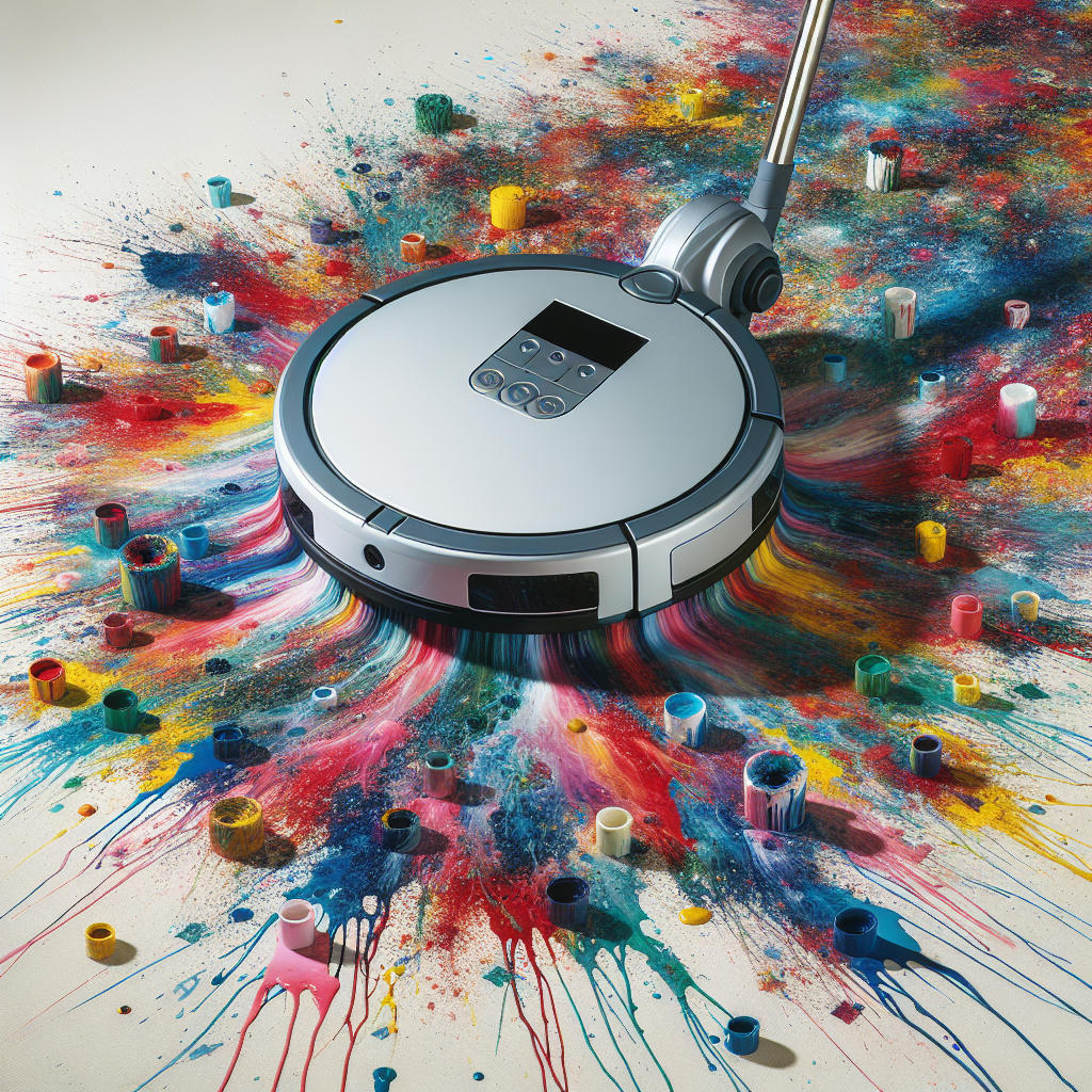Photo 4: The Overzealous Robotic Vacuum