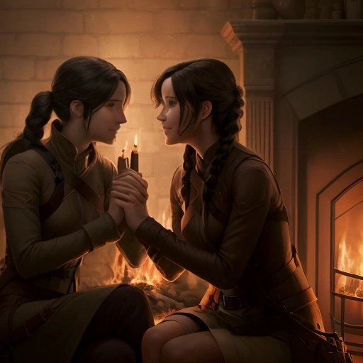 Katniss and Primrose Everdeen