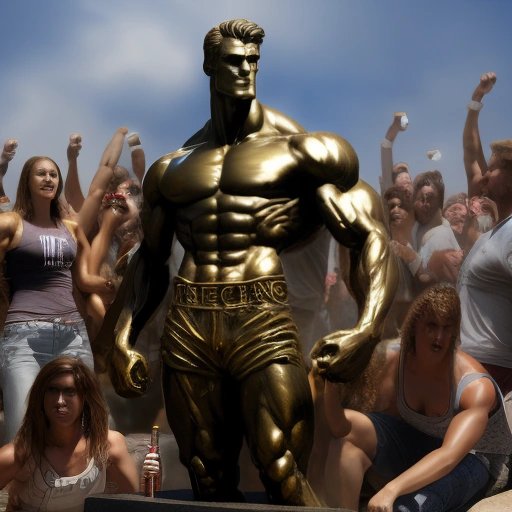 The Ultimate Chad Statue