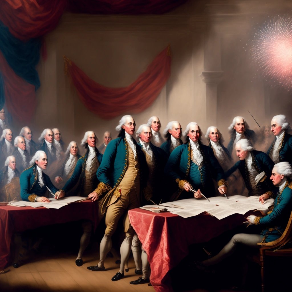 Signing of the Declaration of Independence