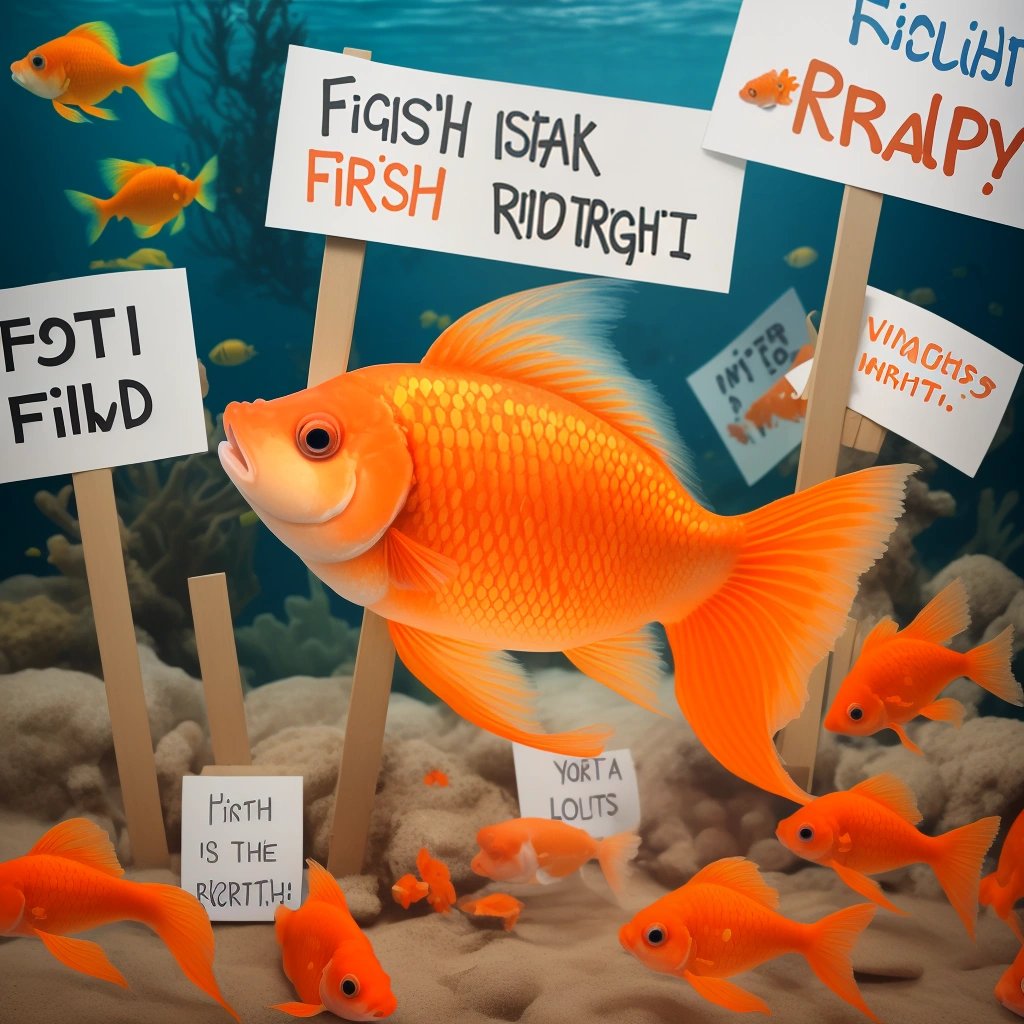 Fish Rights Protest