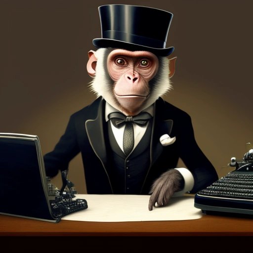 Monkey typing