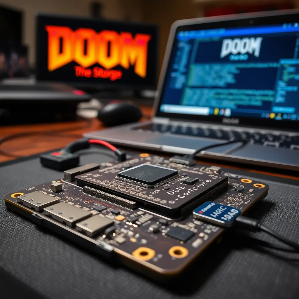 SSD Controller Runs DOOM