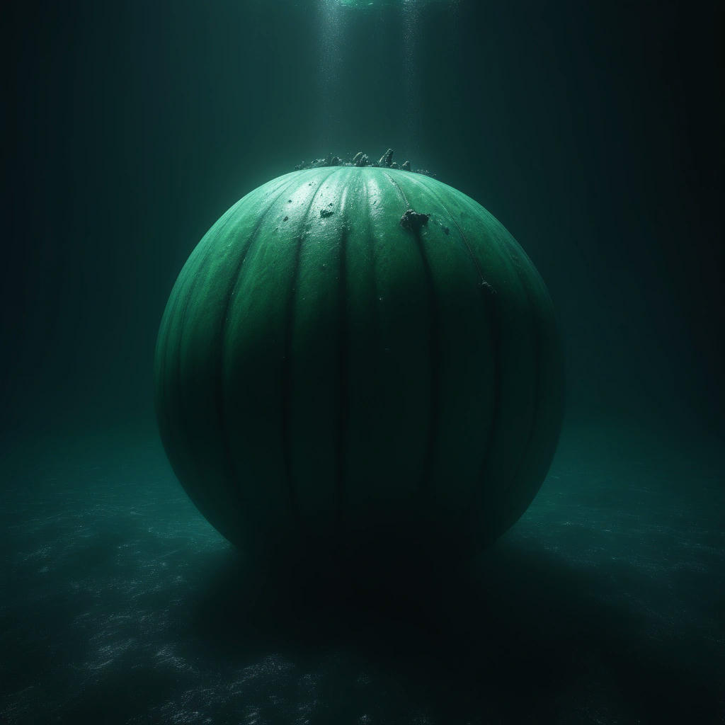 Melon sinking into the abyss