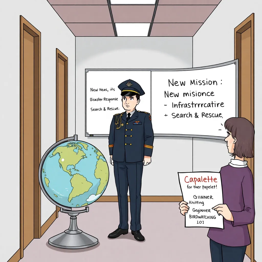 Military strategists forced to find new hobbies