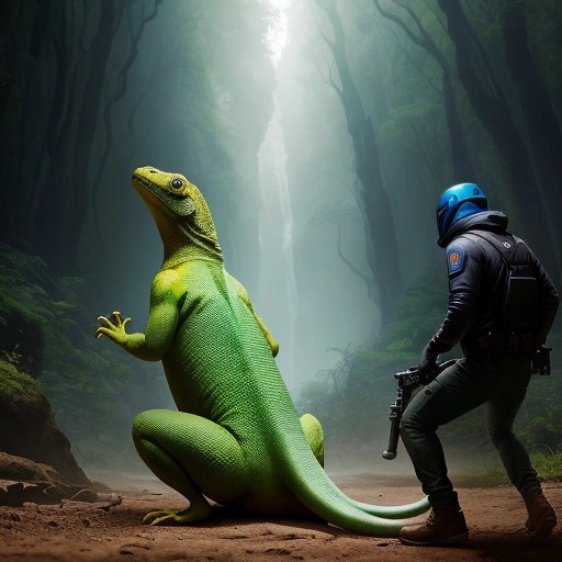 Zuckerberg-Lizard and Musk in a digital battle