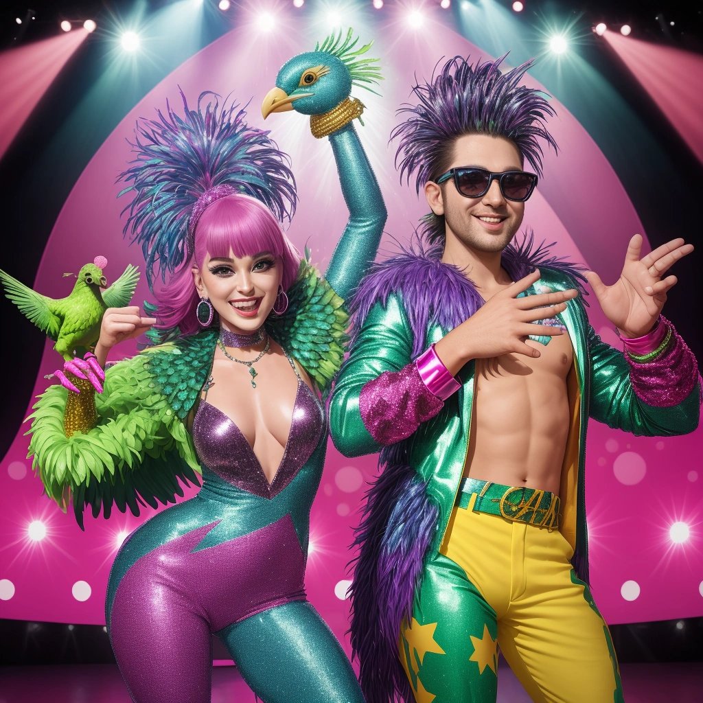 Disco-Kiwi Dance Routine