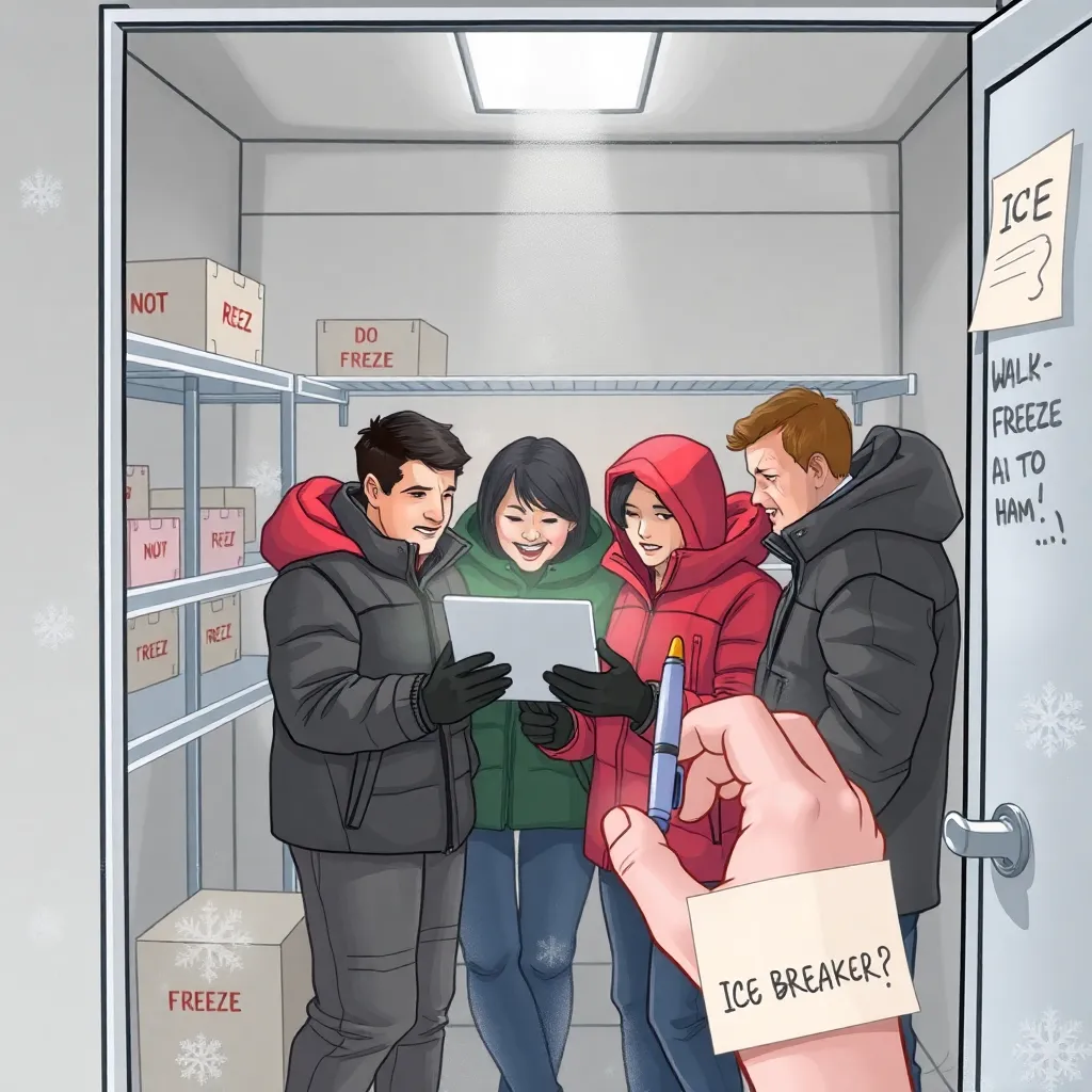 #7 Walk-In Fridge: Cold call, literal