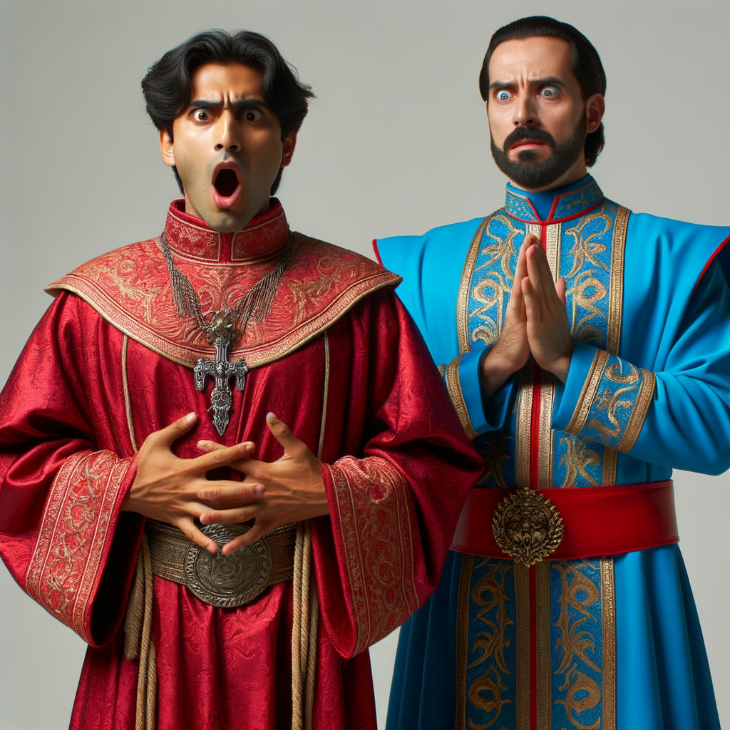 Um sacerdote do Wololo depois de transformar um transeunte em um adorador do deus do caos
