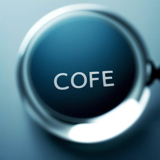 Magnifying glass on covfefe
