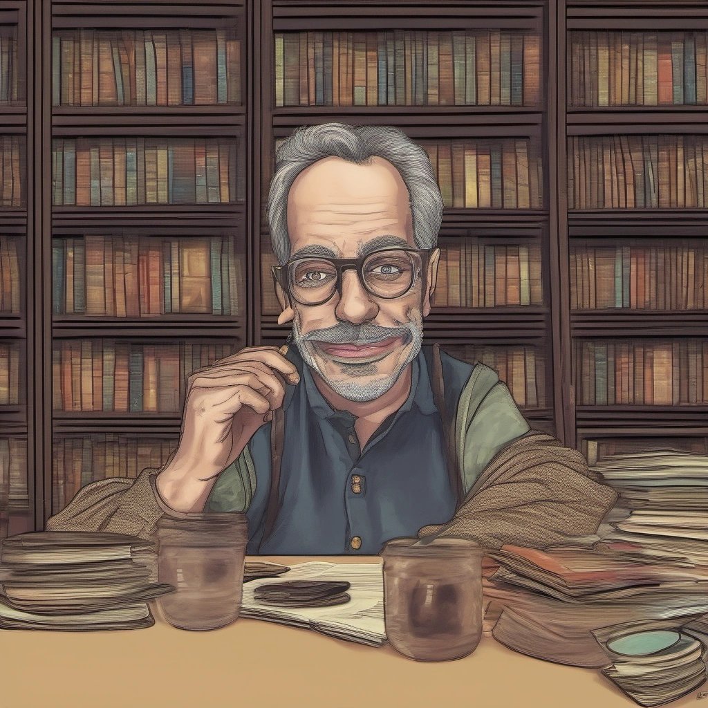Hans rindo da bagunça