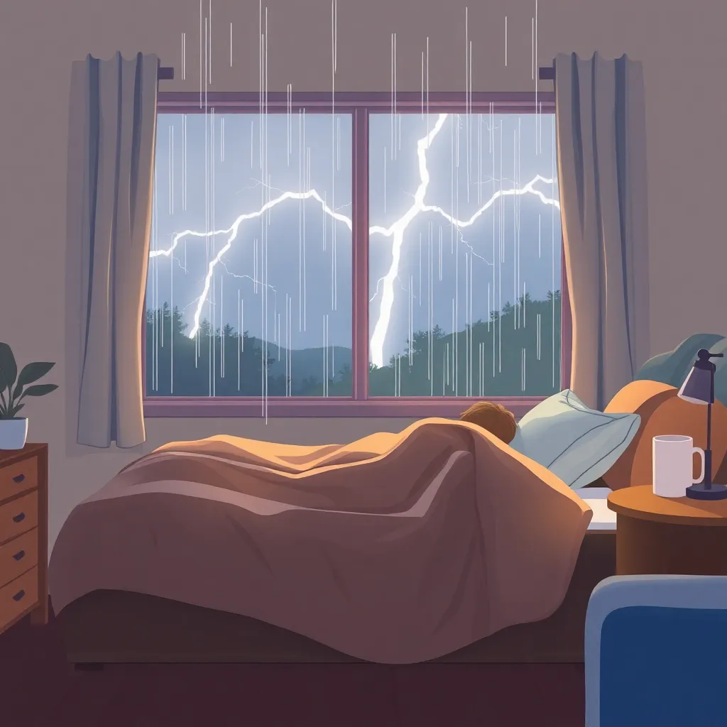 S Tier Peak Cozy: Under a Blanket While It Rains