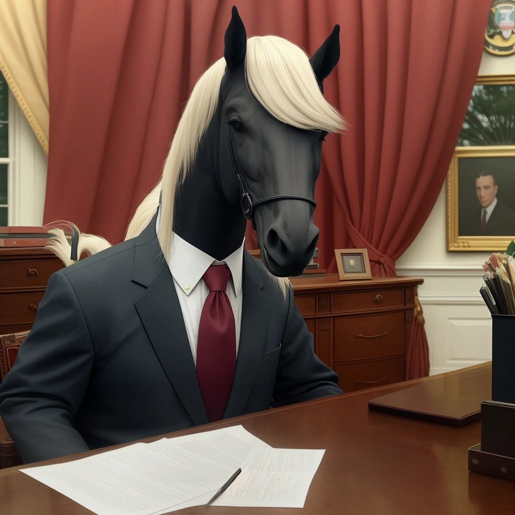 Mr. Ed in the oval office