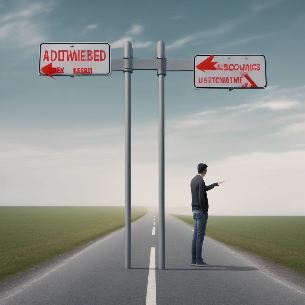 The choice between addiction and responsible use