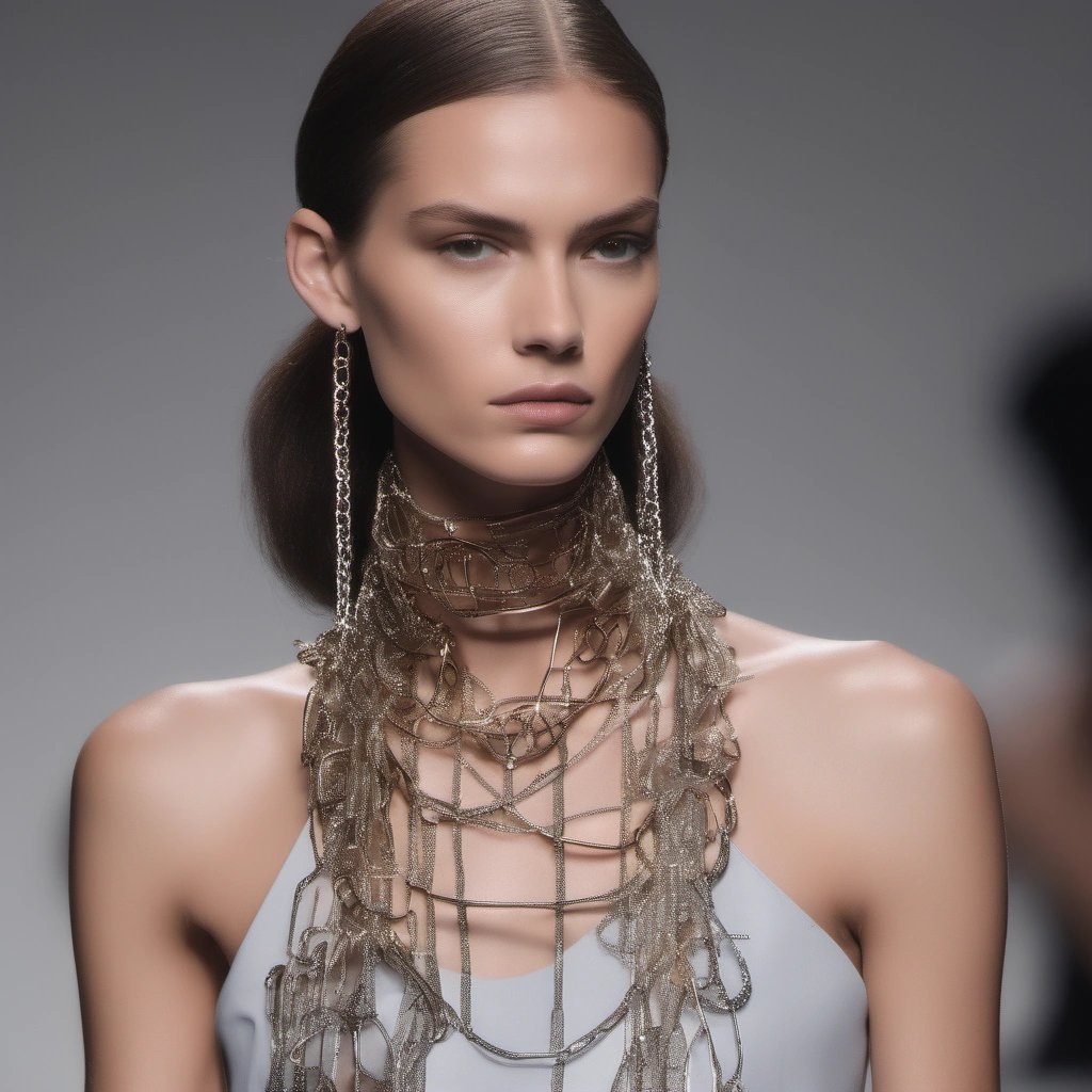 Paperclip fashion runway