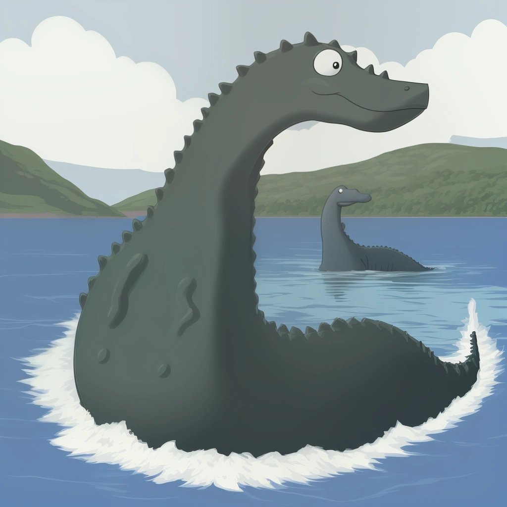 Loch Ness Monster Farting