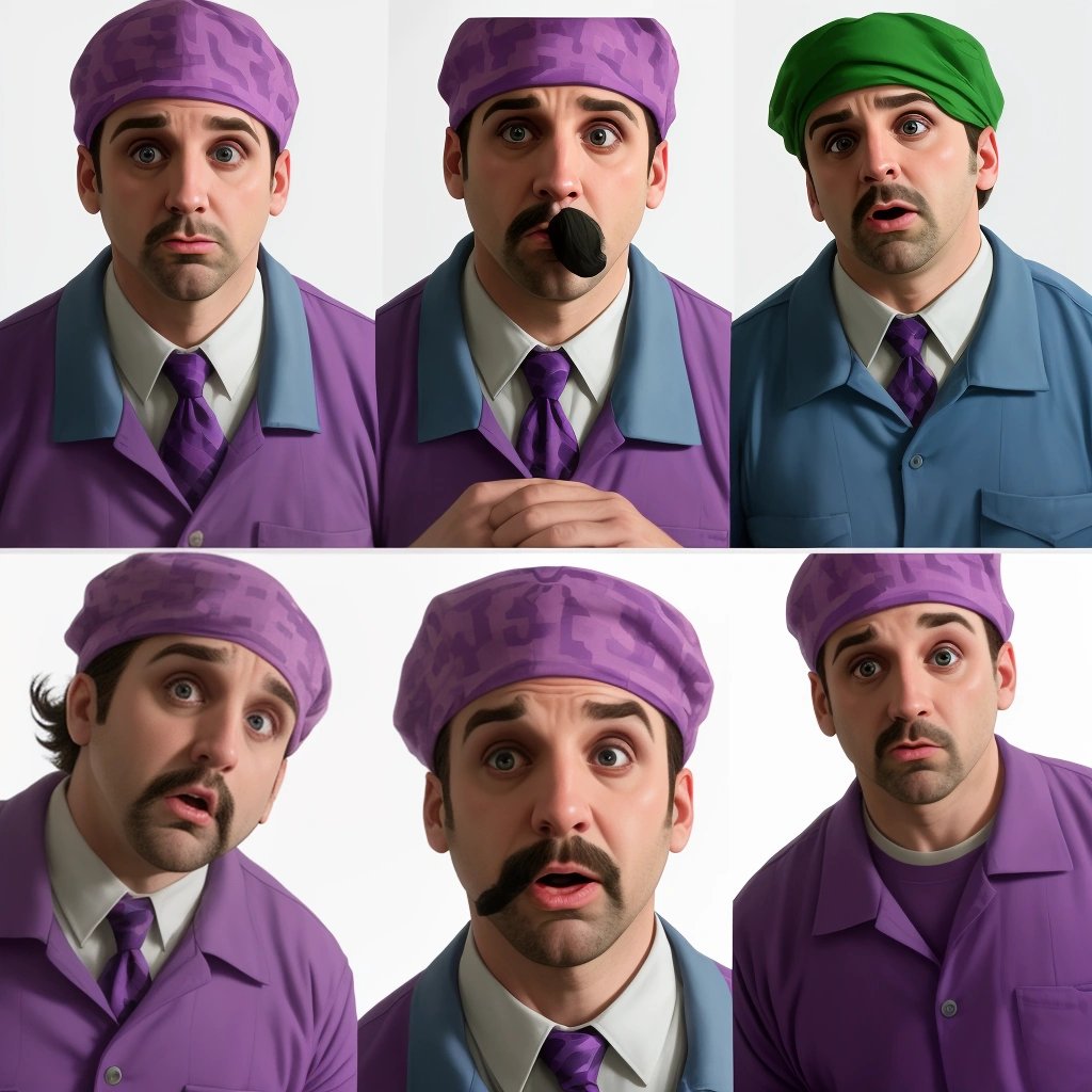 Collage of memorable Prison Mike moments from 'The Office'