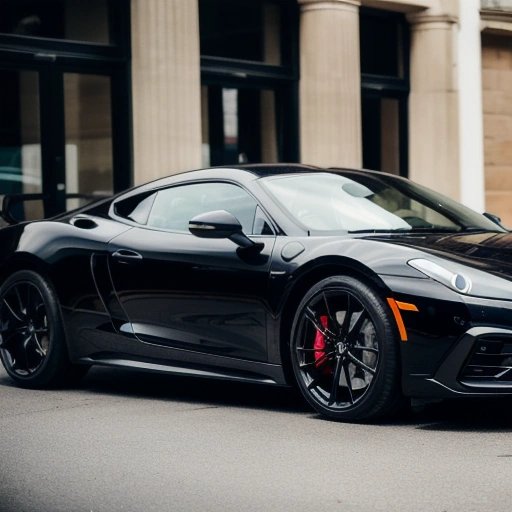 Suave sports car wearing a tuxedo and top hat
