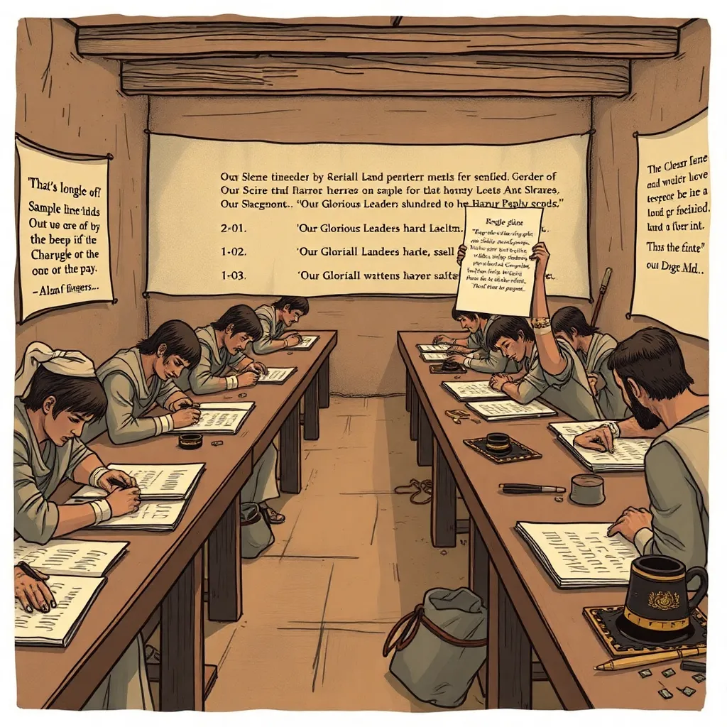 The Guild of Scribes celebrates—then demands hazard pay