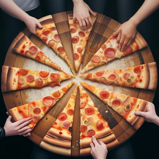 Diverse group united in their love for salmiak pizza