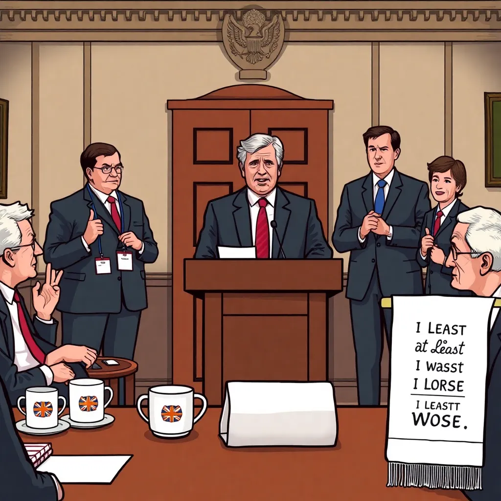 Prime Minister announces “pragmatic surrender”