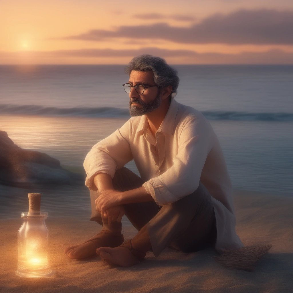 Crestfallen seafaring researcher
