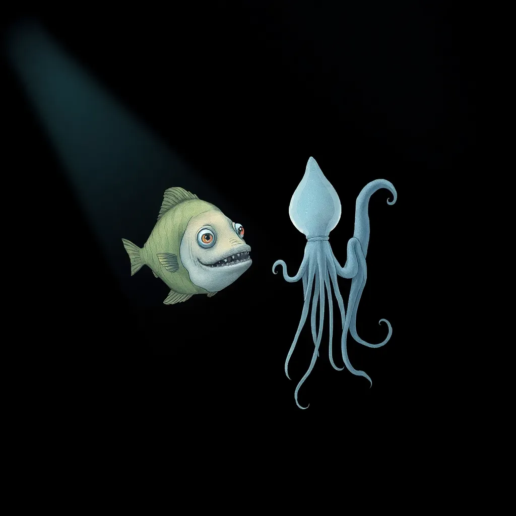 Thalassophobic horrors left in the dark