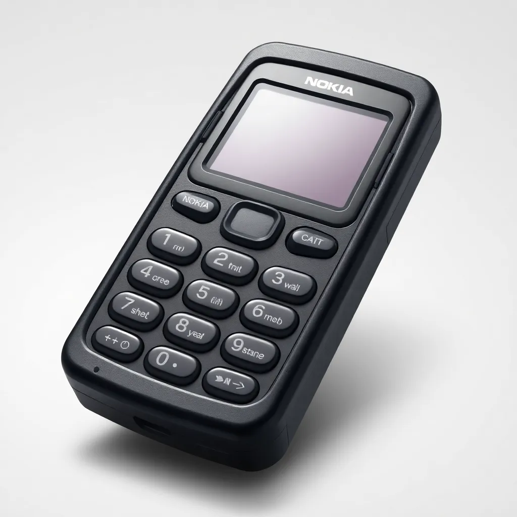 Prototype phone designed for drumstick users (“thumb-only mode”)