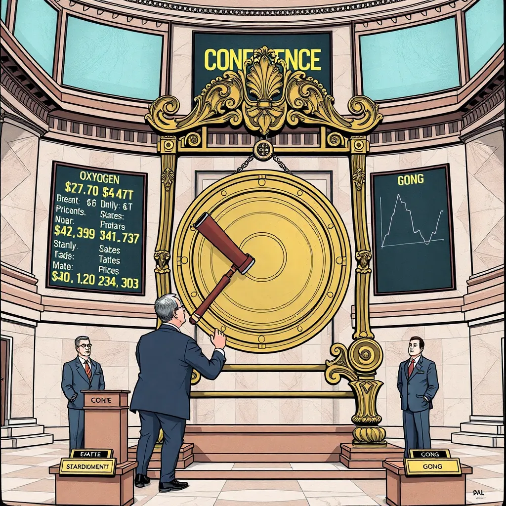 Central banks deploy the ceremonial gong