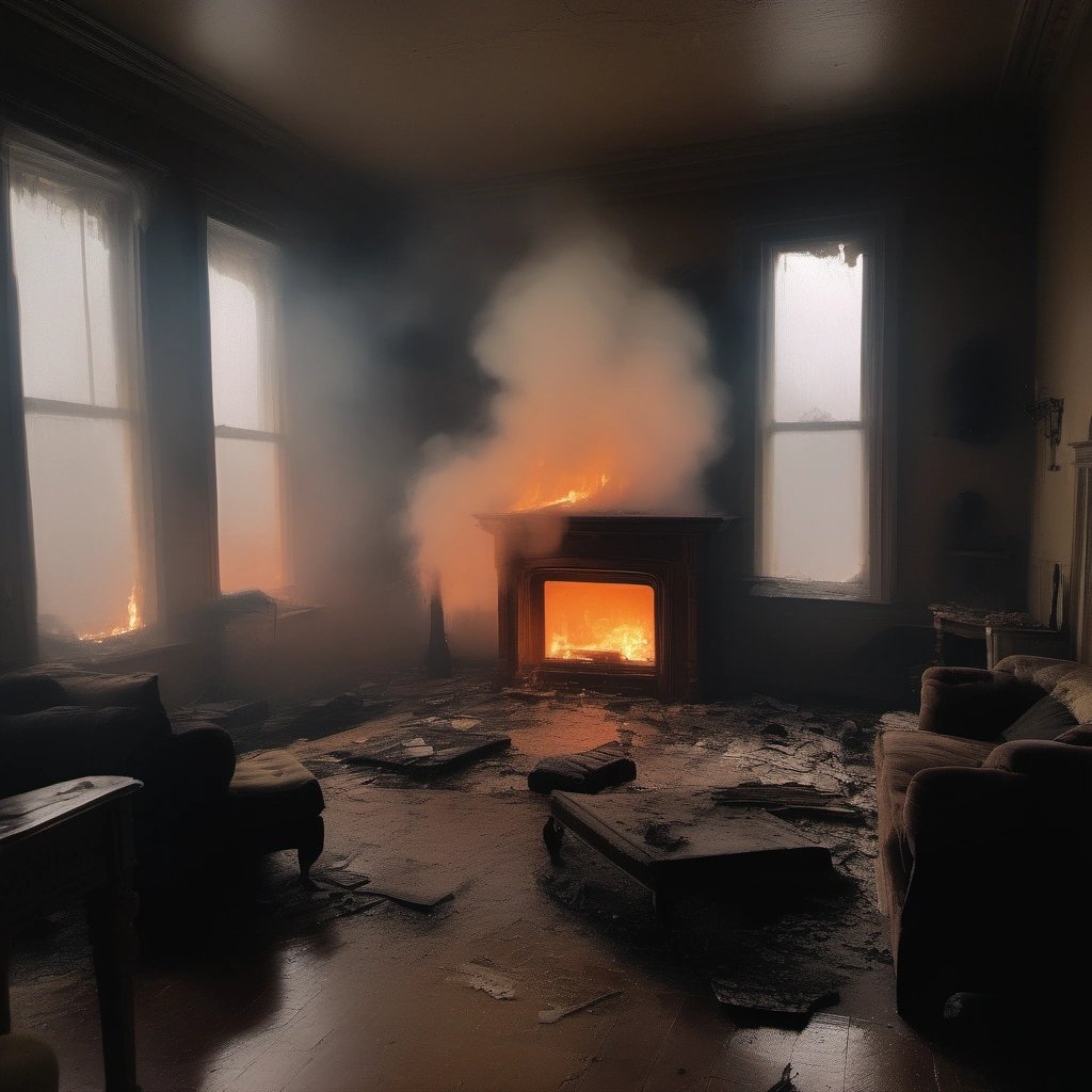 House on fire