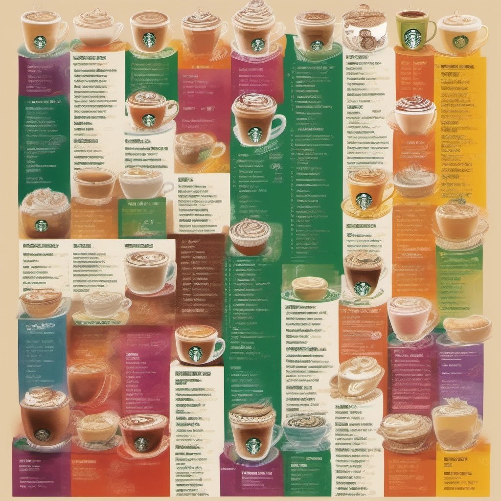 Starbucks Menu