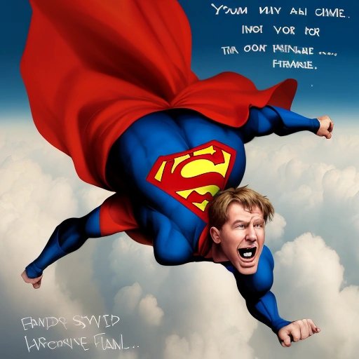 Nick Walton as a superhero embracing failure