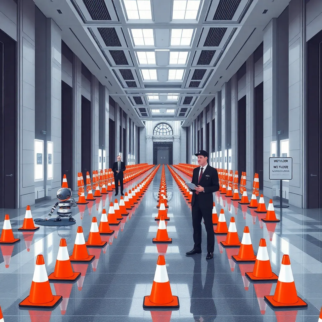“Attack of the Cones” overnight mystery