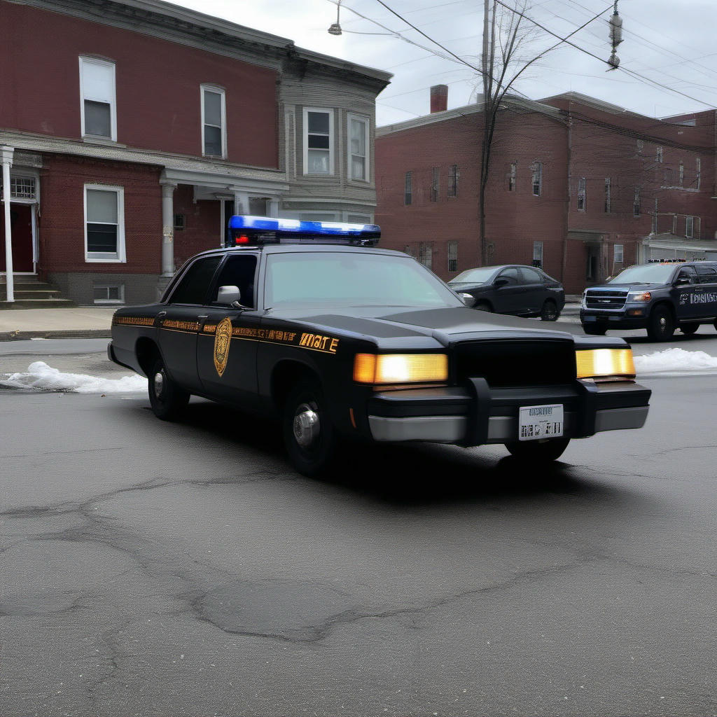 Police Car in Brockton