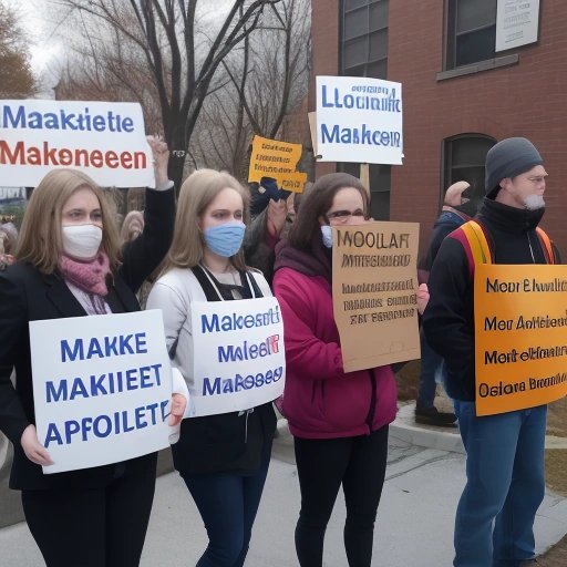 Protesters demanding action from local officials