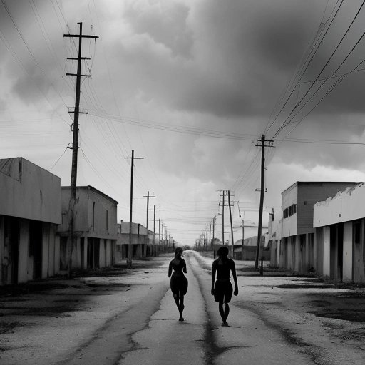 Pahokee with gloomy atmosphere