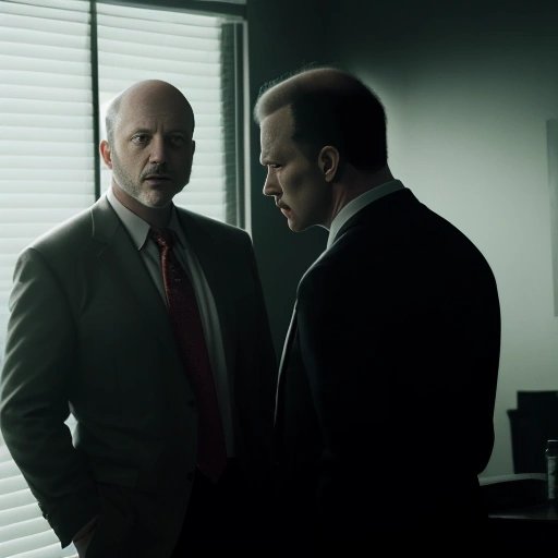 Tense confrontation scene in 'Cocaine Bull'