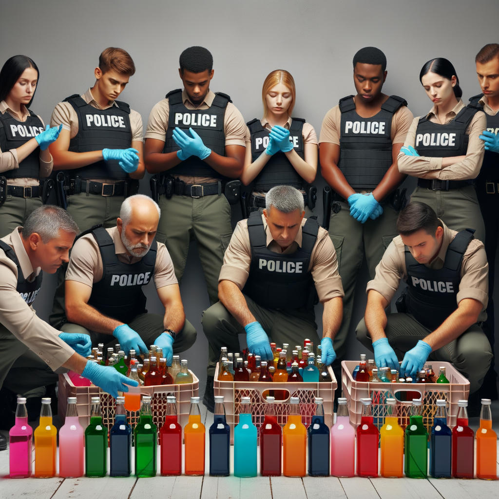 The law enforcement cracking down the cult activities.