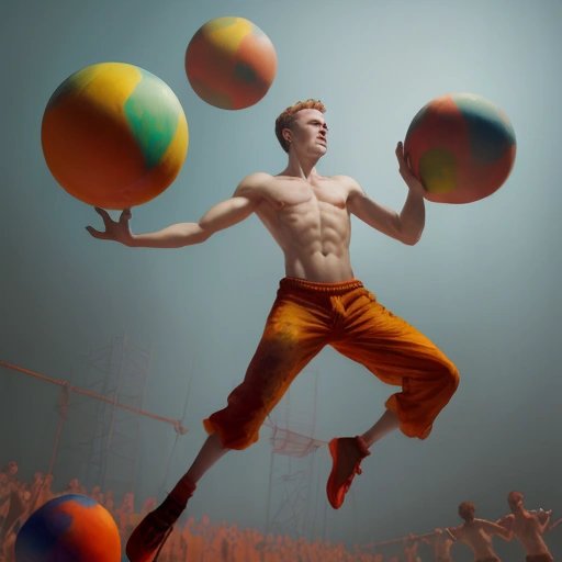 Nick Walton juggling multiple tasks on a tightrope