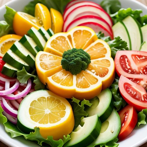 Close up of Super Salad