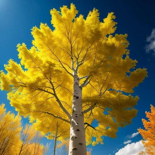Entertaining Aspen tree