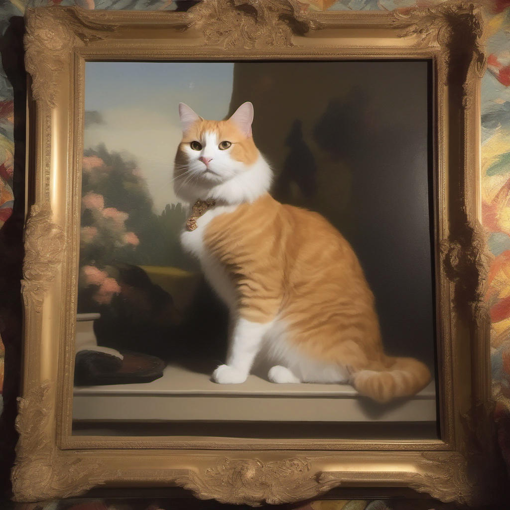 Photo 30: The Artistic Feline