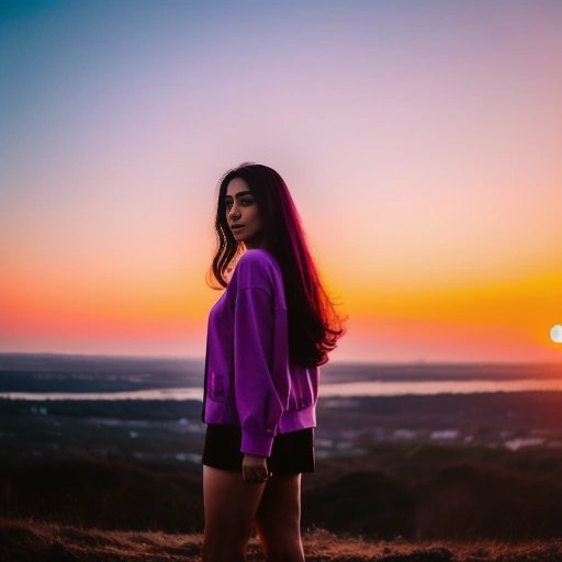 Violet Twilight - The Enigmatic Nightfall