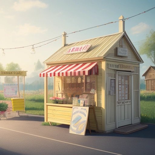 Closed lemonade stand