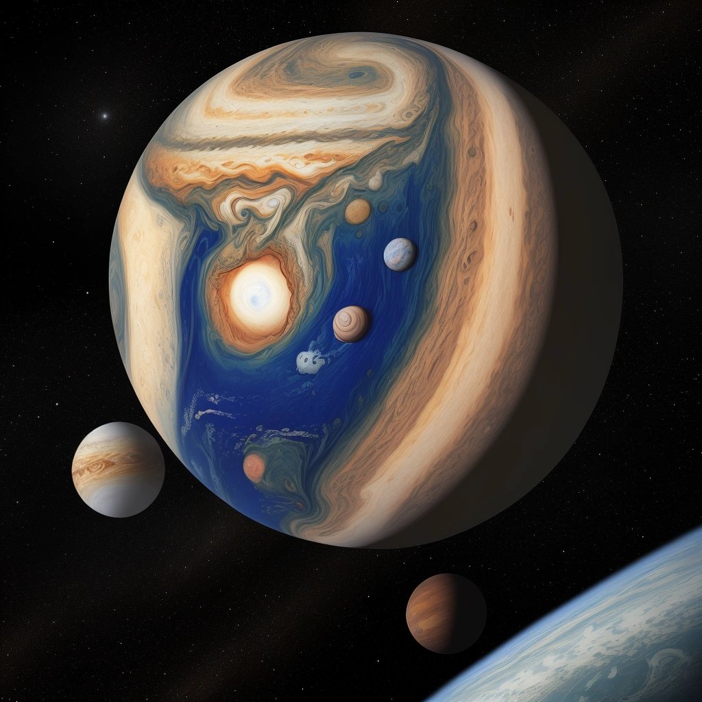 Earth with a Jupiter-sized planet inside