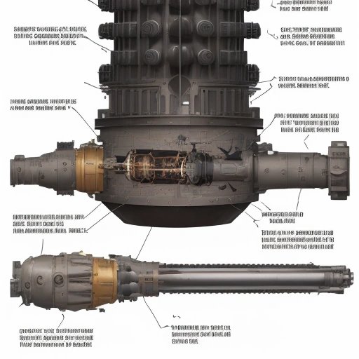 Internal components of a Dalek gun