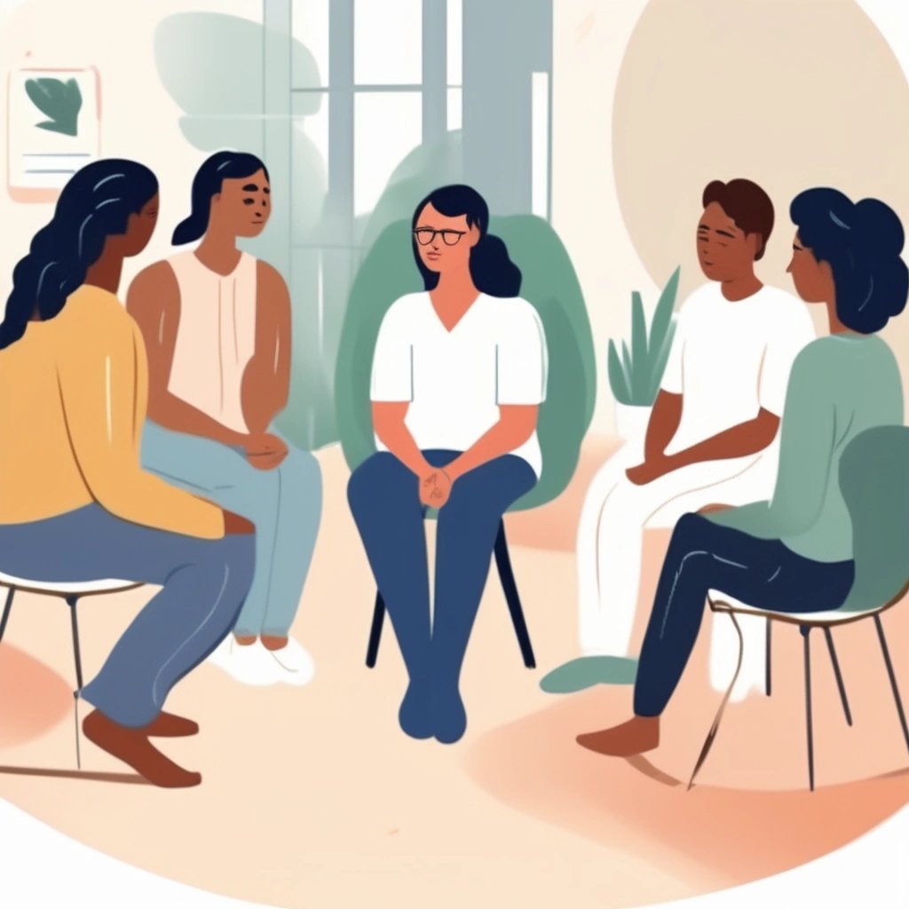 eBay seller attending an emotional support group