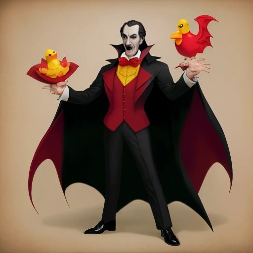 Comical Count Dracula