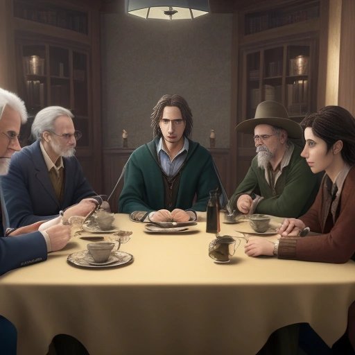 Wizards discussing Dresden's fraud